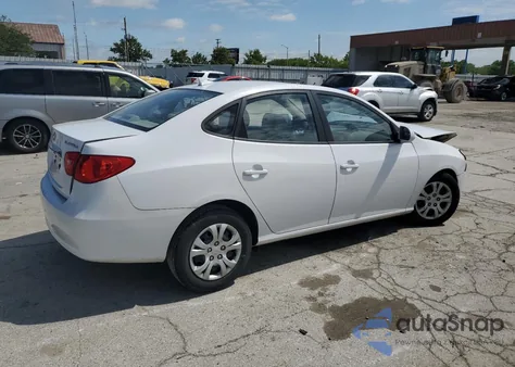 2010 Hyundai Elantra Blue from USA, damaged, VIN KMHDU4AD9AU035172